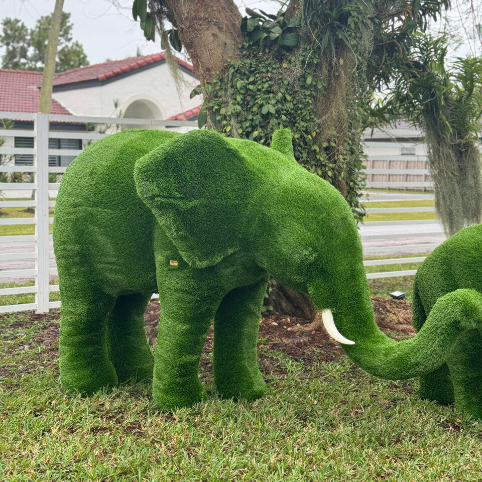 Topiaire éléphant moyen